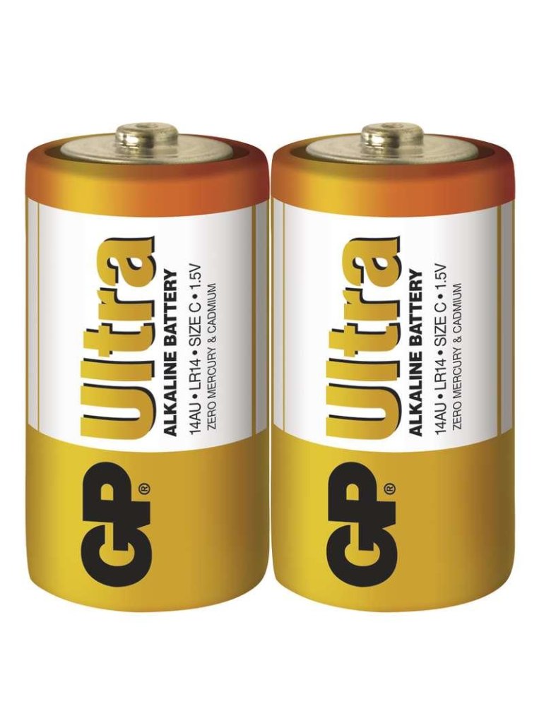 Baterie alkalicka GP ULTRA C - 2ks