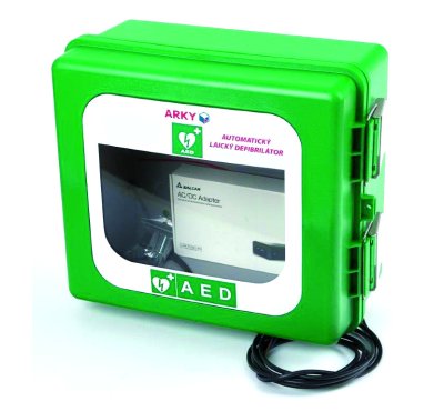 Venkovní skříň ARKY s alarmem pro defibrilátor